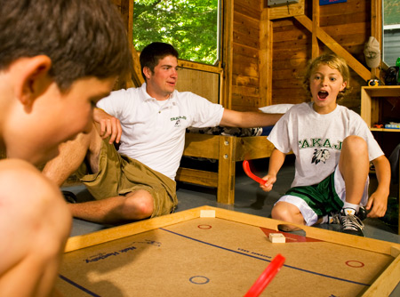 Boys build friendships with their bunkmates through the summer at camp.
