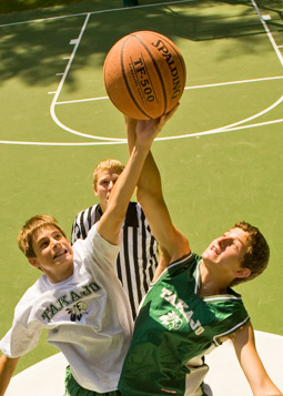 Watch your son stretch and grow at the best sports camp for boys in Maine: Takajo!
