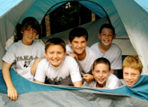 Live in the great outdoors while Camping
