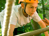 Navigate the Ropes Course and learn team-building